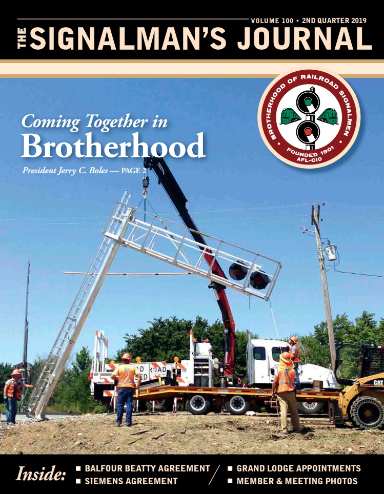 Brotherhood of Railroad Signalmen Signalman's Journal Archive